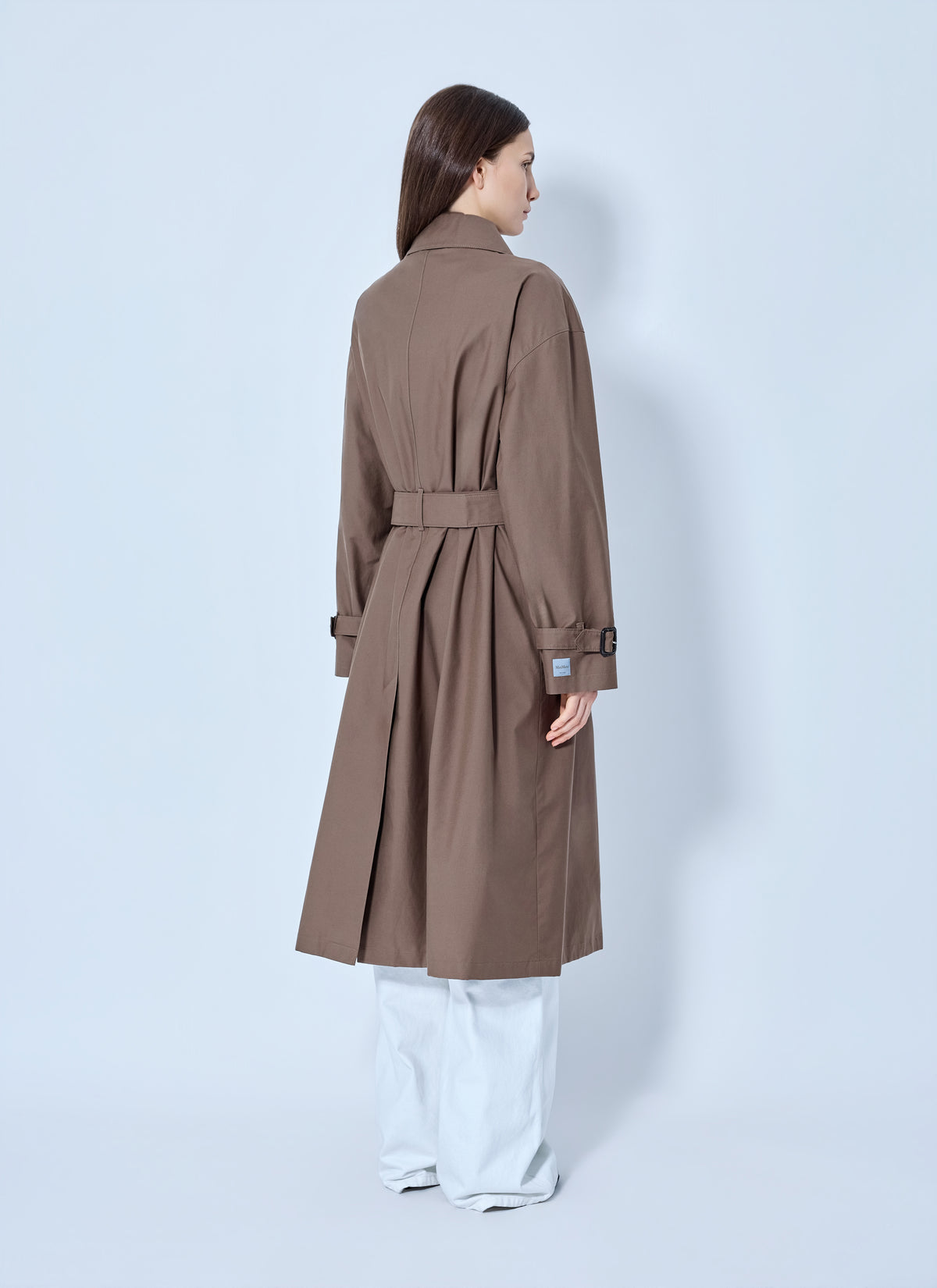 Max Mara The Cube Women Classic Cotton Trench Coat