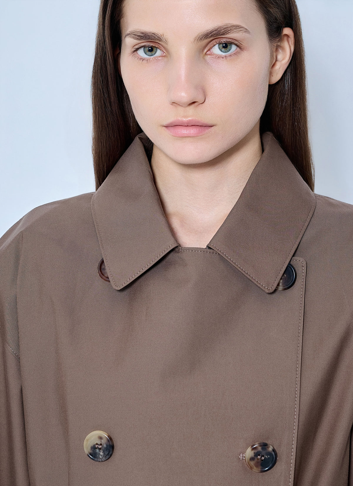 Max Mara The Cube Women Classic Cotton Trench Coat
