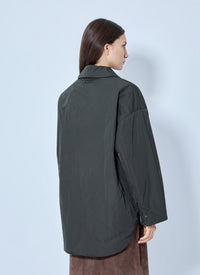Max Mara The Cube Women Oversized Button-Down Jacket