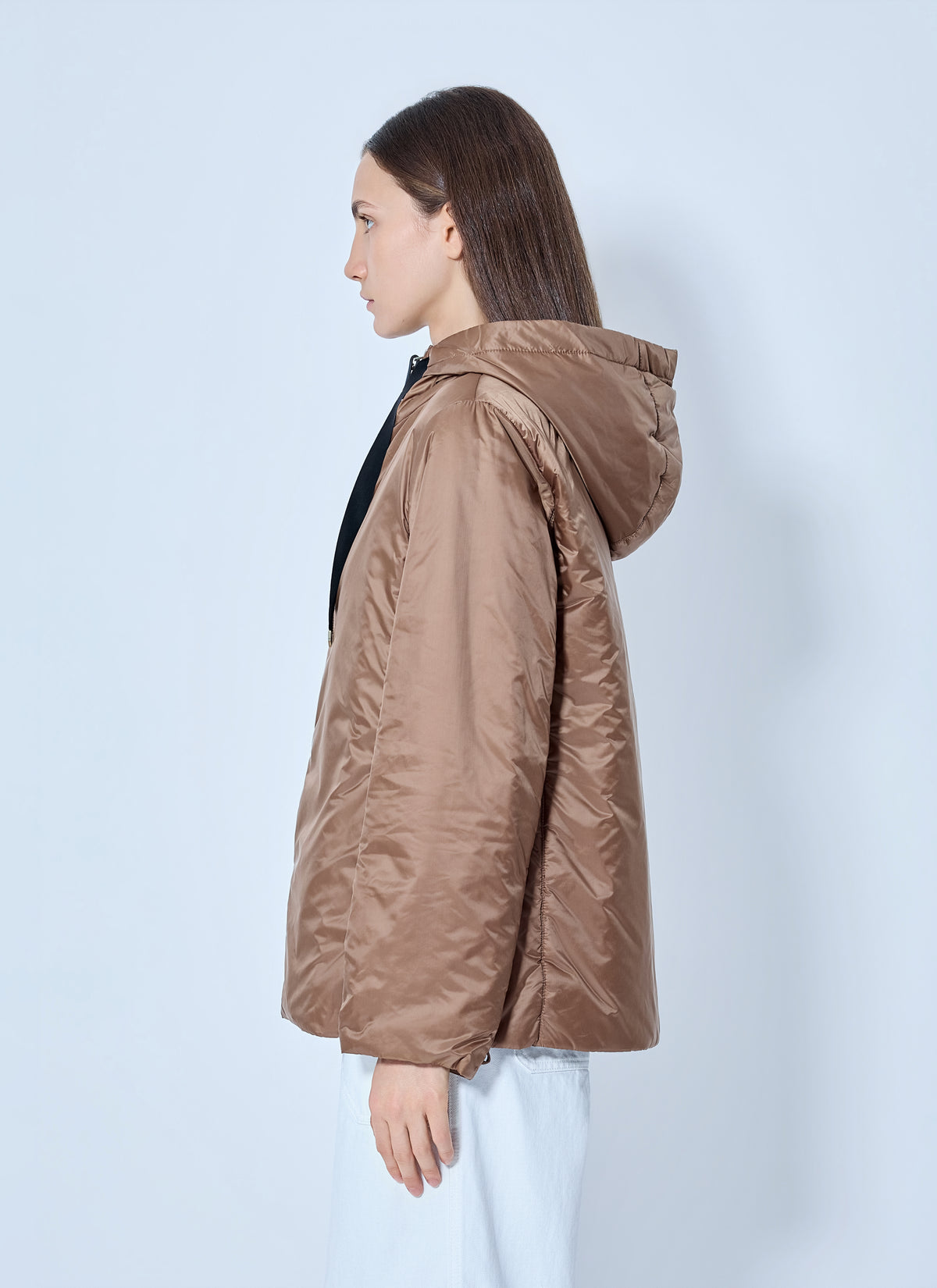 Max Mara The Cube Women Hooded Zip Jacket