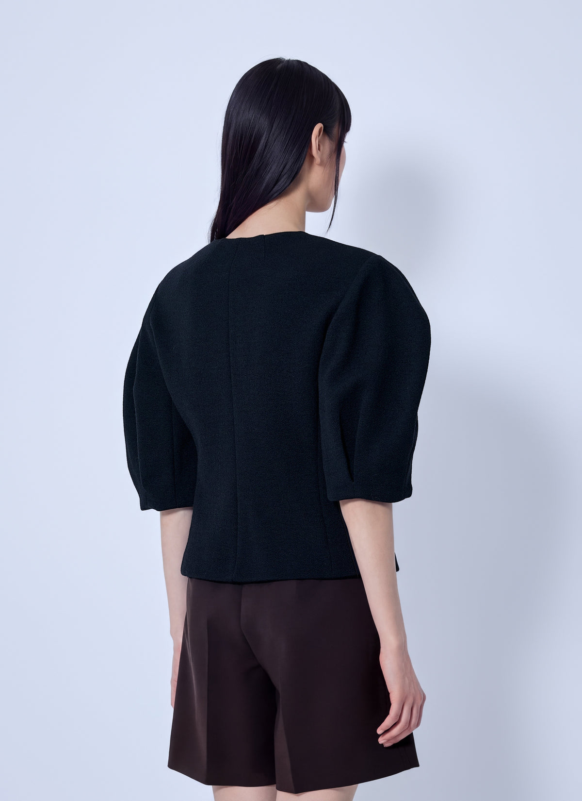 Max Mara Max Mara Women Puff Sleeve Buttoned Jacket