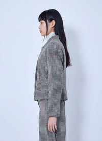 Max Mara Max Mara Women Houndstooth Blazer