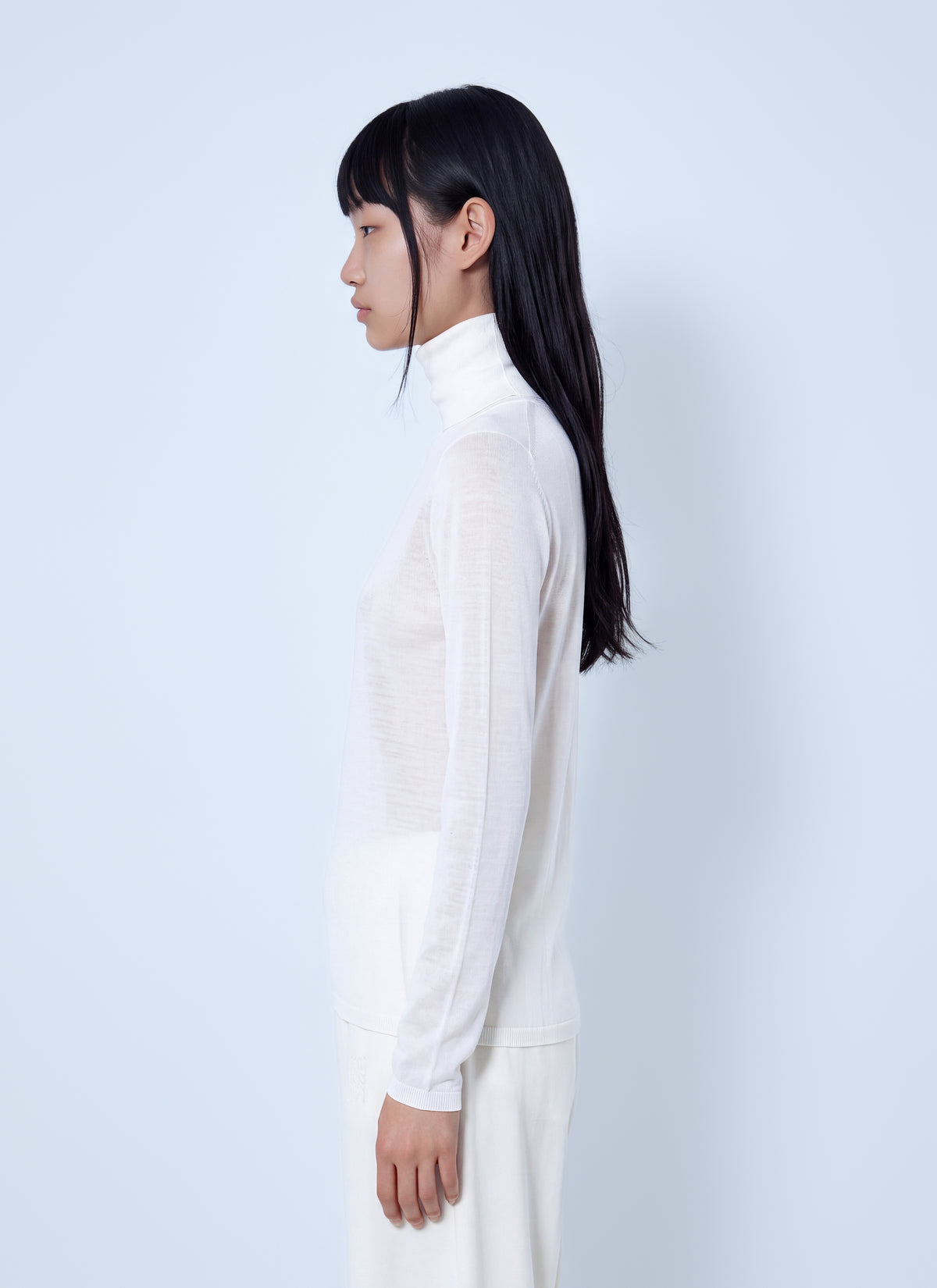 Max Mara Max Mara Women Sheer Turtleneck Top