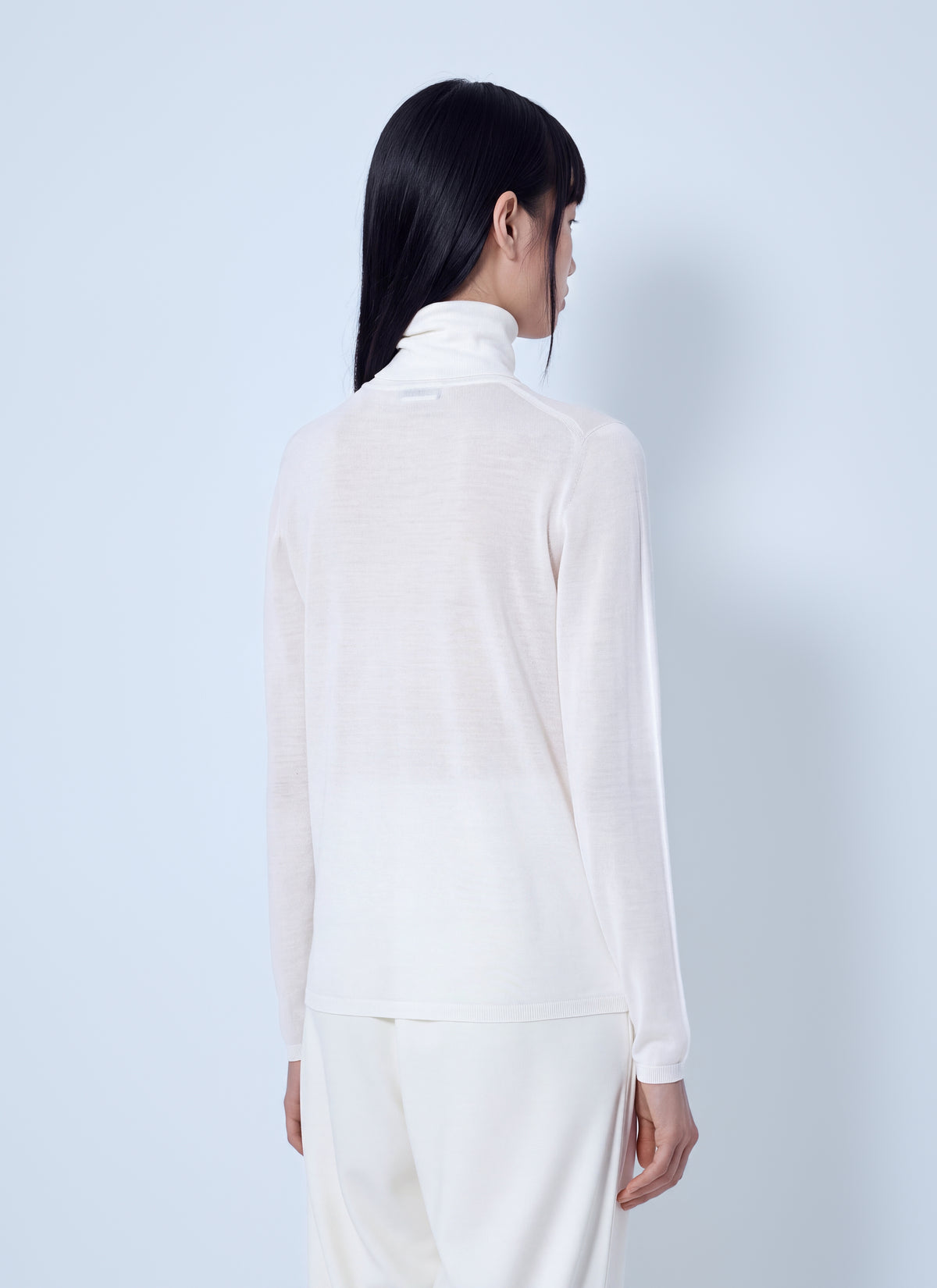 Max Mara Max Mara Women Sheer Turtleneck Top