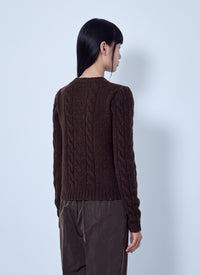 Max Mara Max Mara Women Cable Knit Sweater