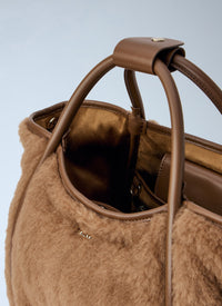 Max Mara Max Mara Women Teddy Marine Small Handbag