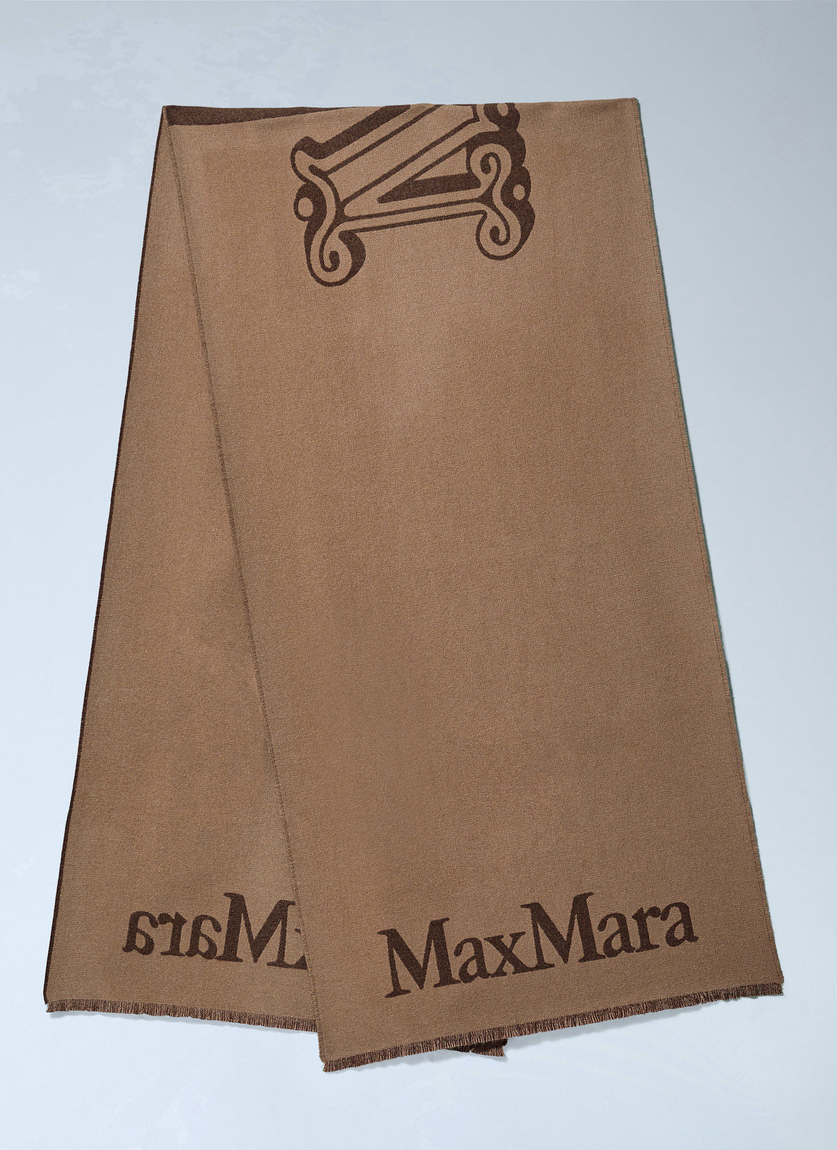 Max Mara Women Woven Logo Scarf