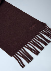 Max Mara Women Fringed Wool Scarf