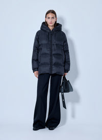Max Mara The Cube Women Hooded Puffer Jacket