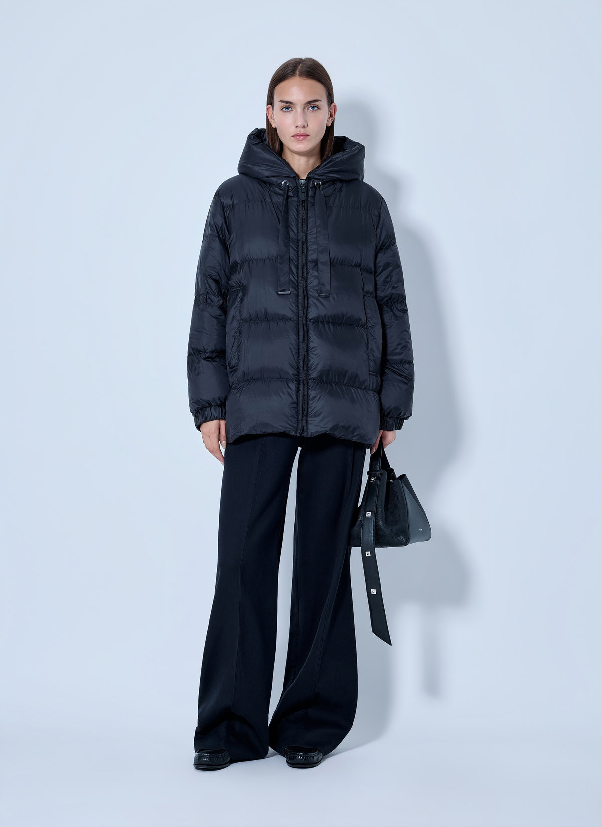 Max Mara The Cube Women Hooded Puffer Jacket