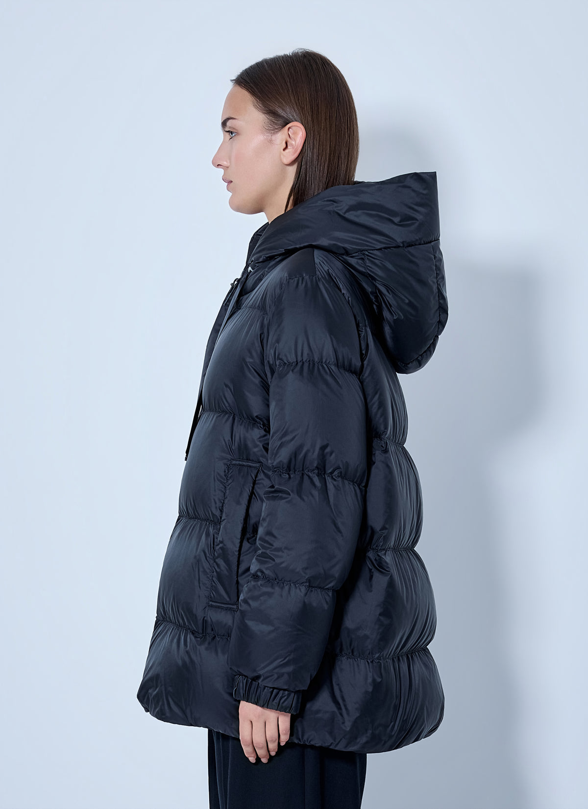 Max Mara The Cube Women Hooded Puffer Jacket