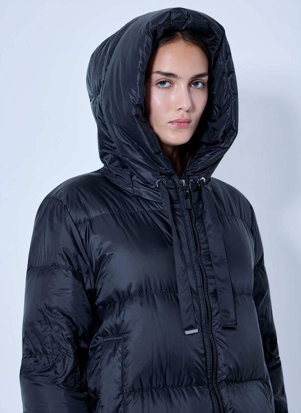 Max Mara The Cube Women Hooded Puffer Jacket