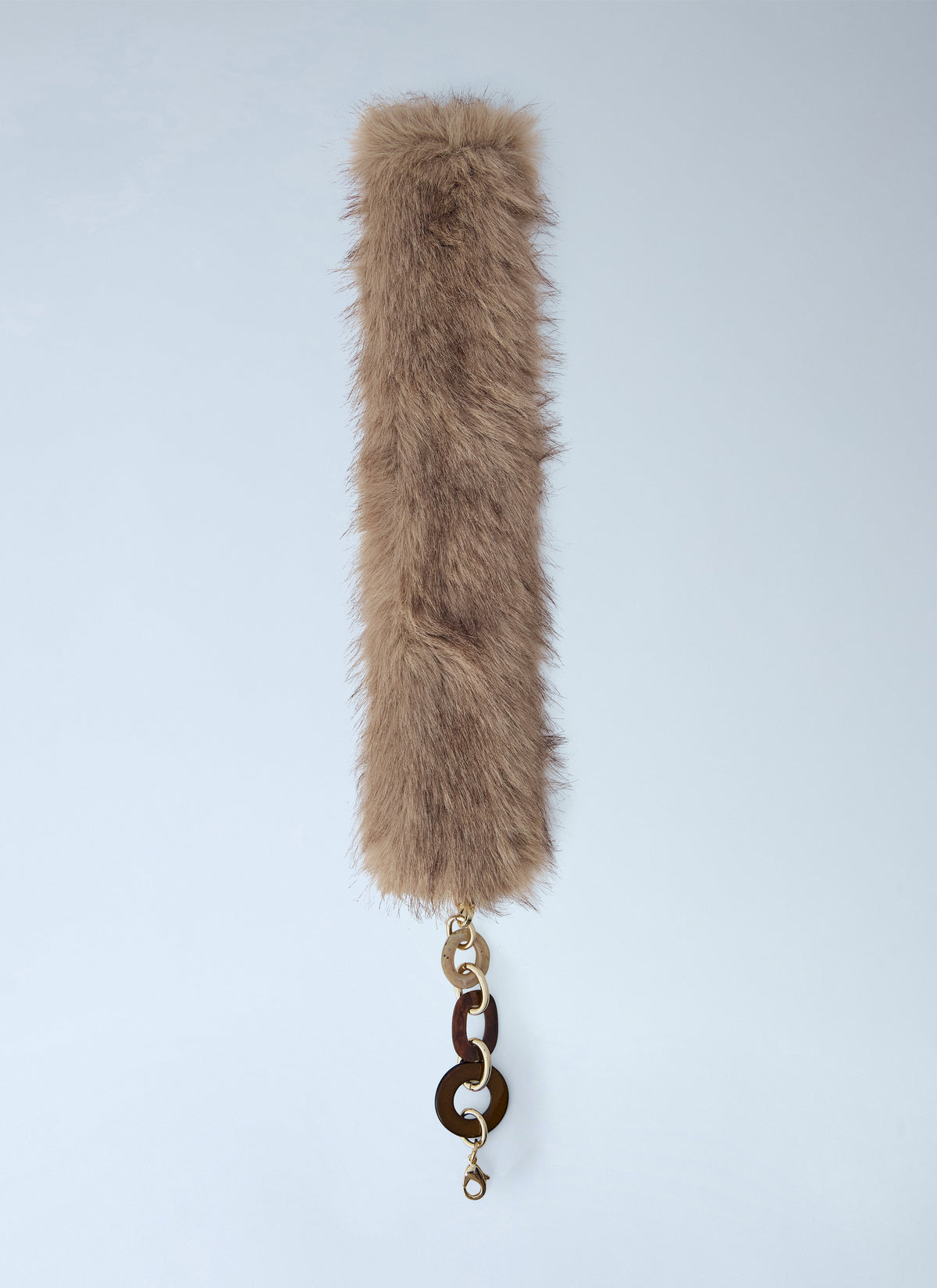 Max Mara The Cube Max Mara The Cube Women Faux Fur Collar With Chain Links