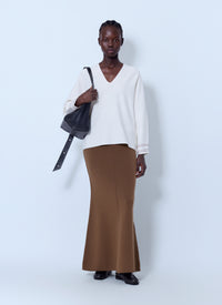 Max Mara Max Mara Women Knitted Maxi Skirt
