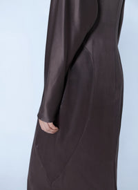 Max Mara Women High-Neck Satin Gown