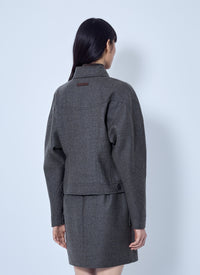 Max Mara Women Wool Twill Jacket
