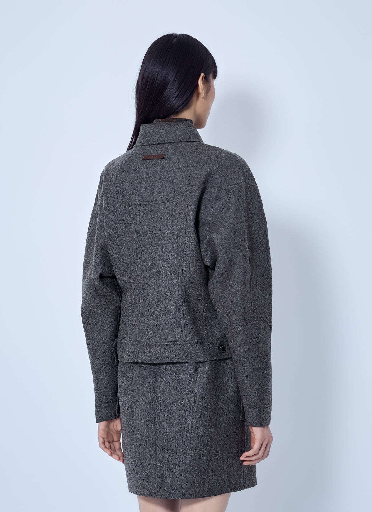 Max Mara Women Wool Twill Jacket