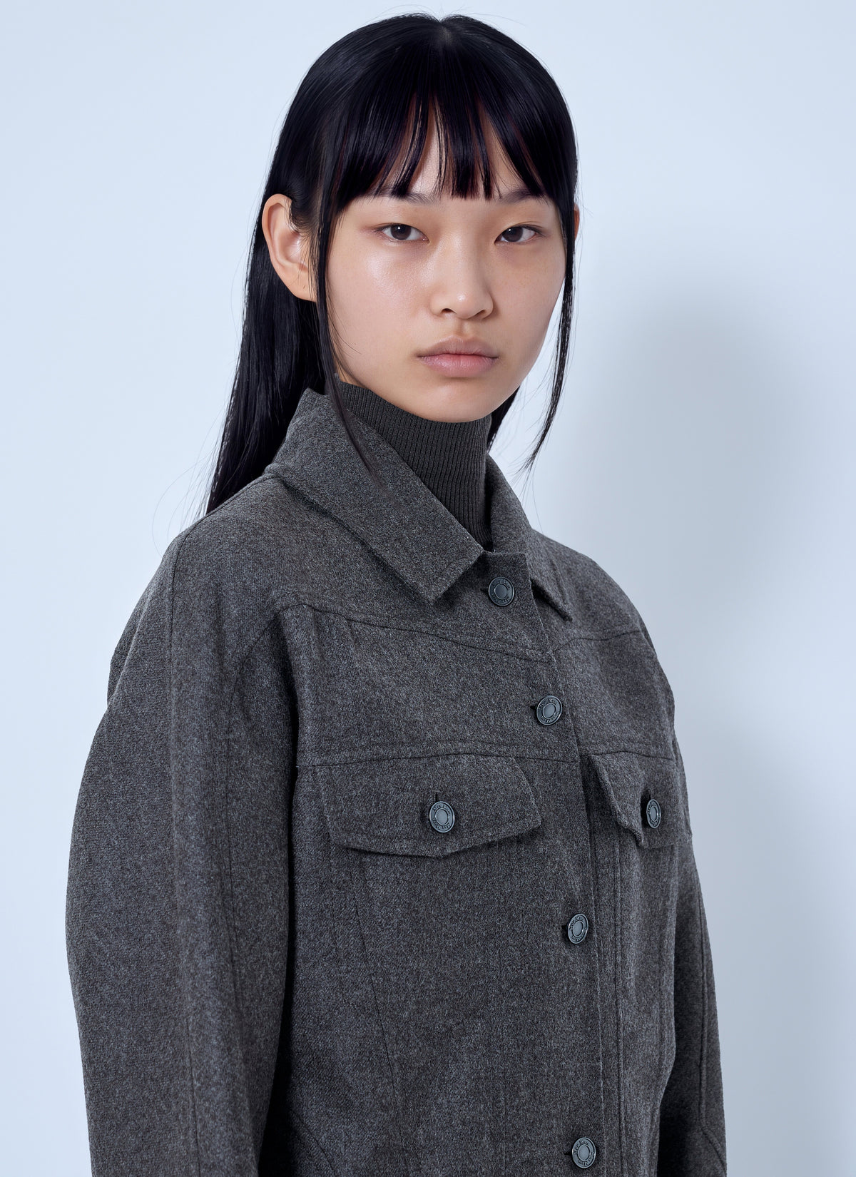 Max Mara Women Wool Twill Jacket