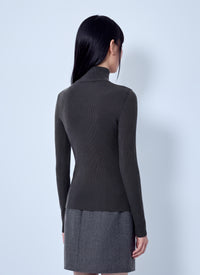 Max Mara Max Mara Women Ribbed Turtleneck Sweater
