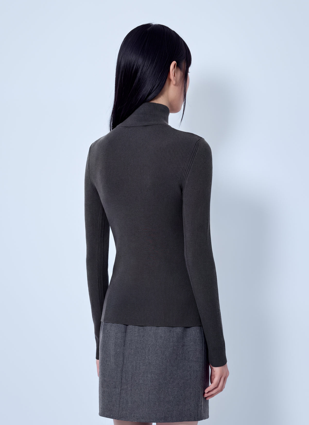 Max Mara Max Mara Women Ribbed Turtleneck Sweater