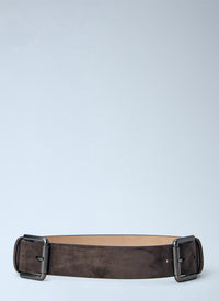 Max Mara Max Mara Women Suede Finish Belt