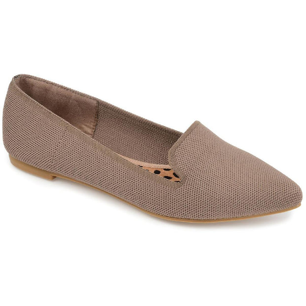 Vickie Womens Knit Slip On Loafers
