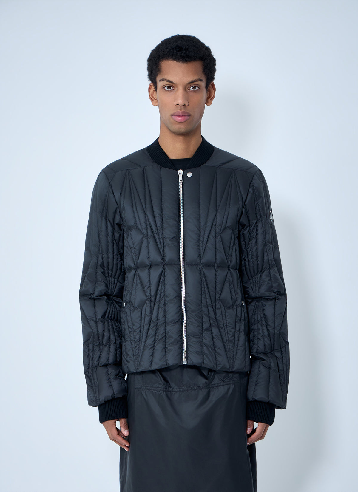 Moncler + Rick Owens Men Geocamo Flight Bomber Jacket