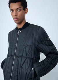 Moncler + Rick Owens Men Geocamo Flight Bomber Jacket