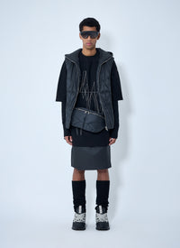 Moncler + Rick Owens Men Geocamo Flight Quilted Hooded Gilet