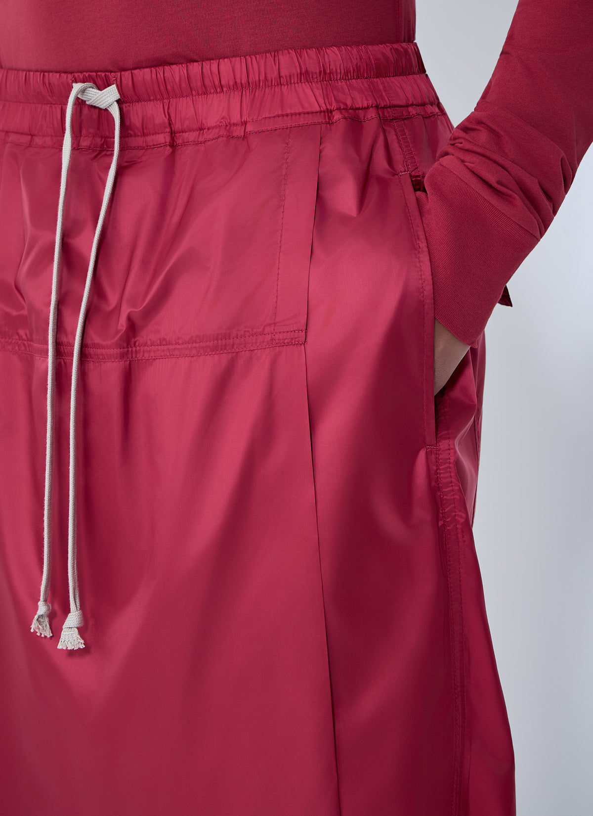 Moncler + Rick Owens Moncler + Rick Owens Men Drawstring Midi Kilt Shorts