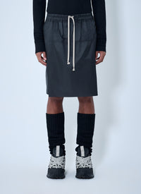 Moncler + Rick Owens Moncler + Rick Owens Women Drawstring Midi Kilt Shorts