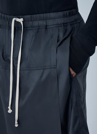 Moncler + Rick Owens Moncler + Rick Owens Women Drawstring Midi Kilt Shorts