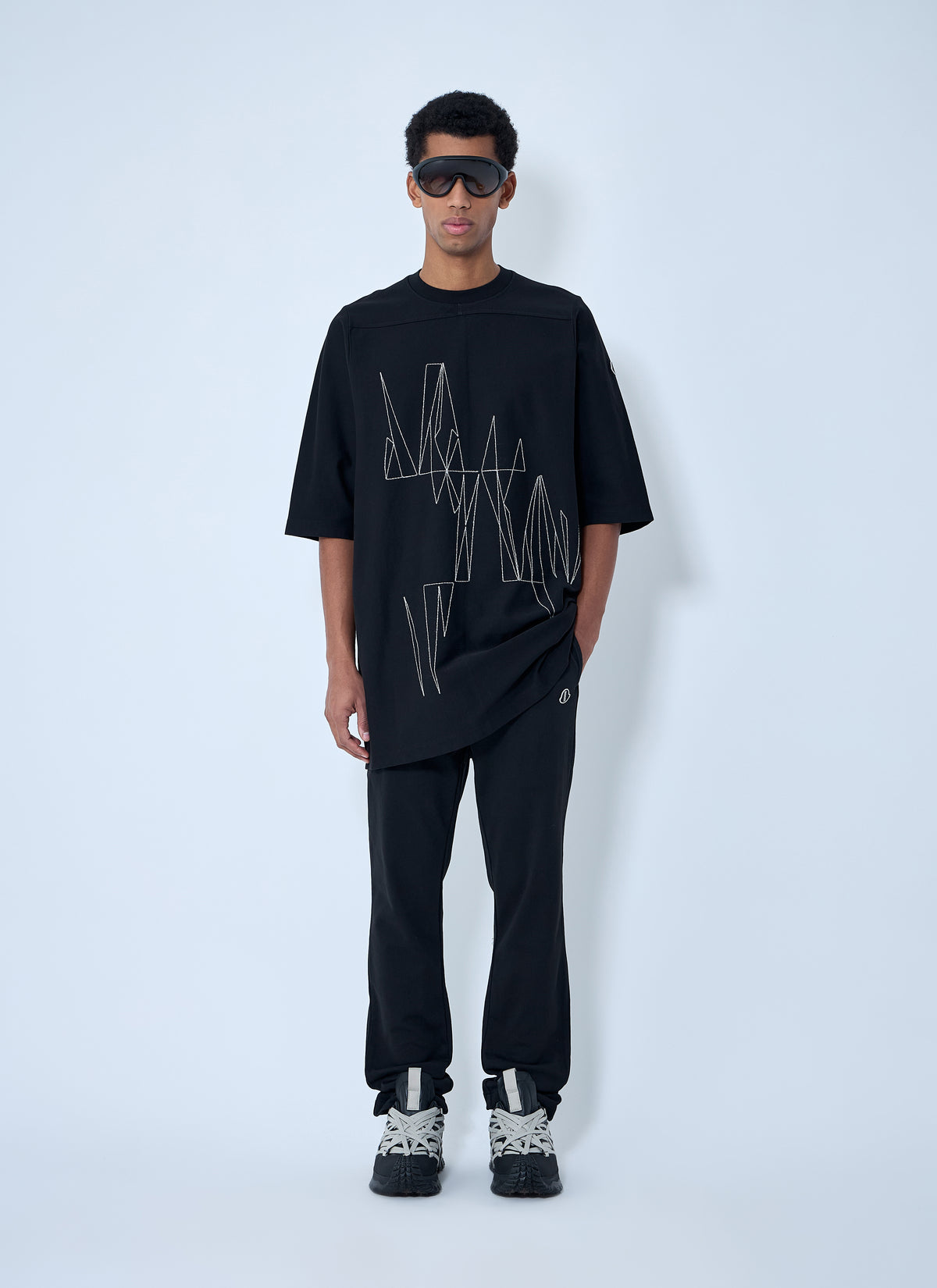 Moncler + Rick Owens Moncler + Rick Owens Women Elasticated Waist Drawstring Pants