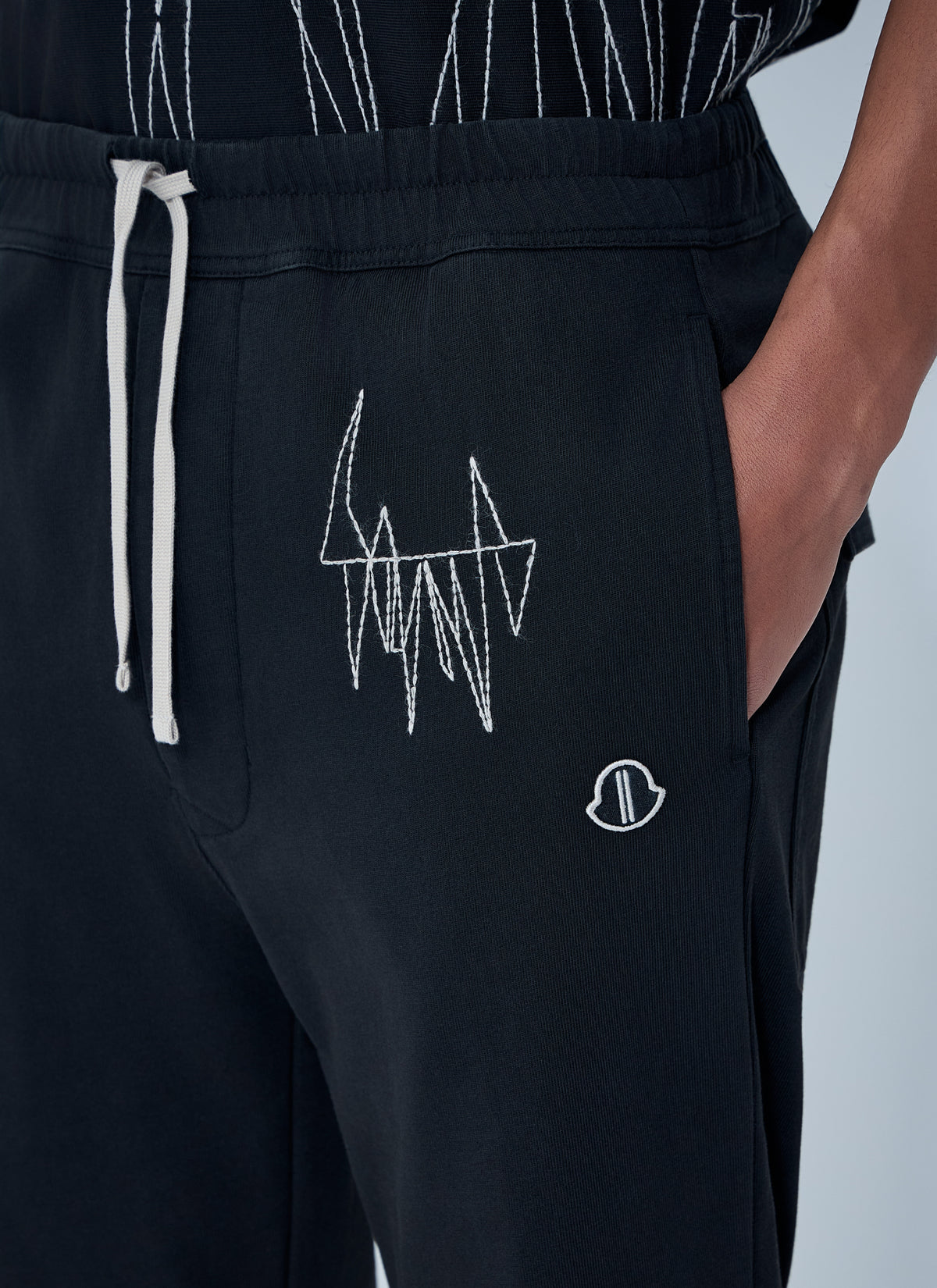 Moncler + Rick Owens Moncler + Rick Owens Women Elasticated Waist Drawstring Pants