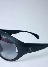 Moncler + Rick Owens Men Visor Shield Sunglasses