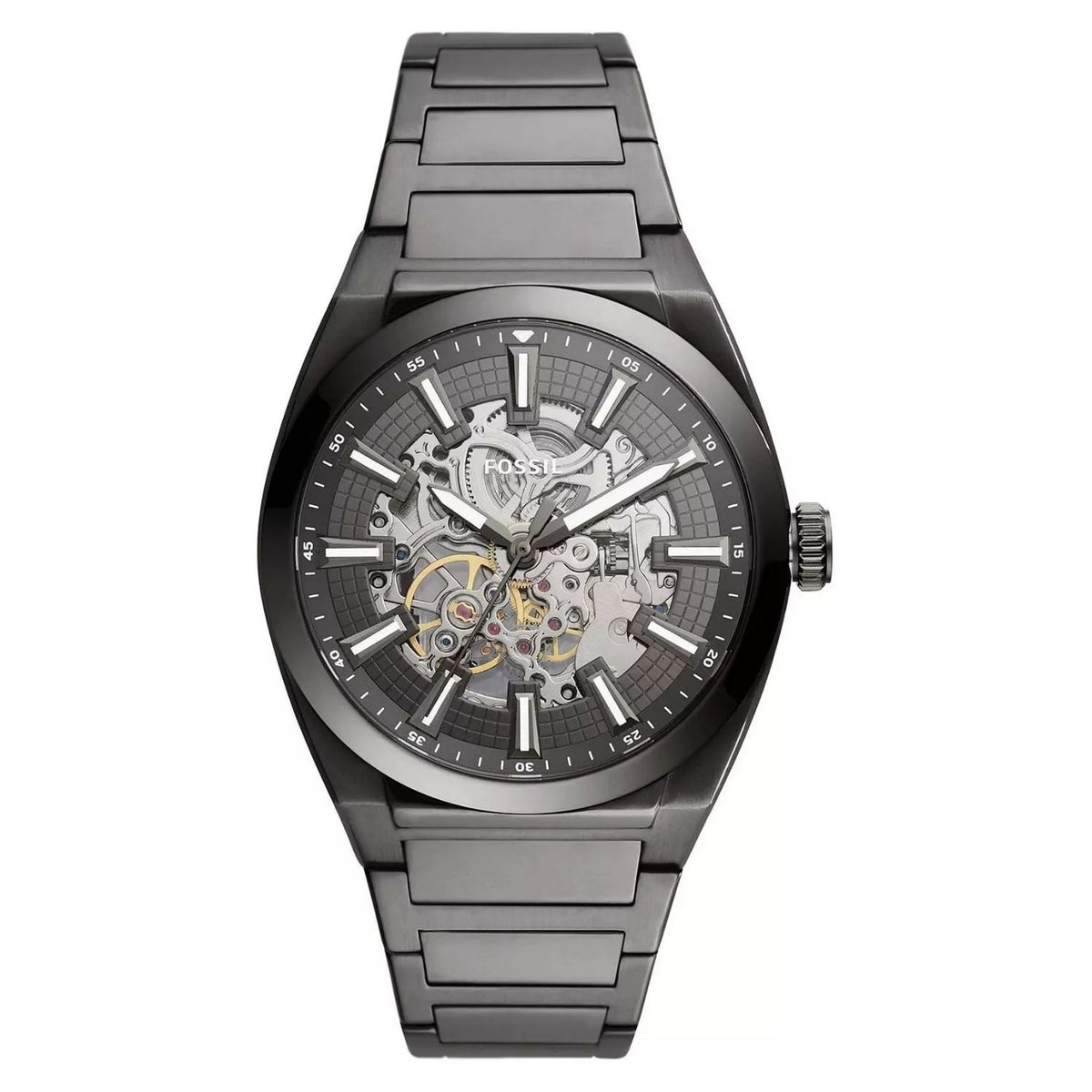 Fossil Men's Everett Grey Dial Watch - ME3206