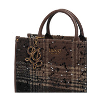 Liu Jo Liu Jo Women Medium Check Sequines Tote Bag