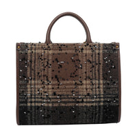 Liu Jo Liu Jo Women Medium Check Sequines Tote Bag