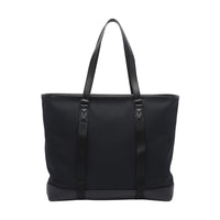 Tod's Tod's Men Medium Fabric And Leather Shopping Bag With Logo