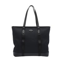 Tod's Tod's Men Medium Fabric And Leather Shopping Bag With Logo