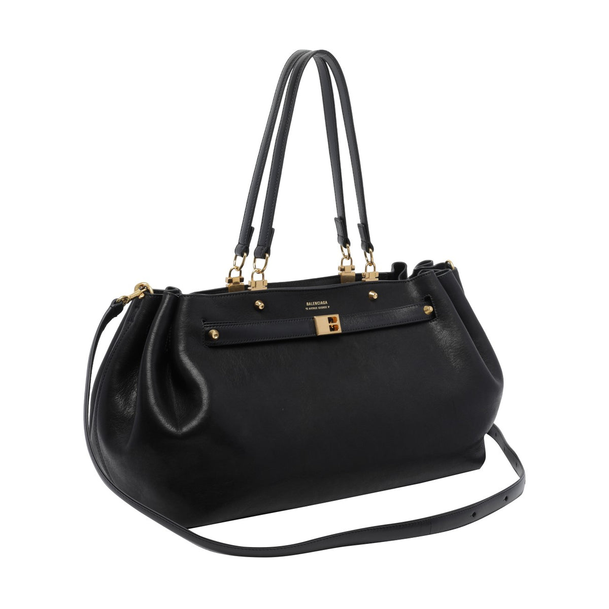 Balenciaga Women Medium Fan Carryall Tote Bag