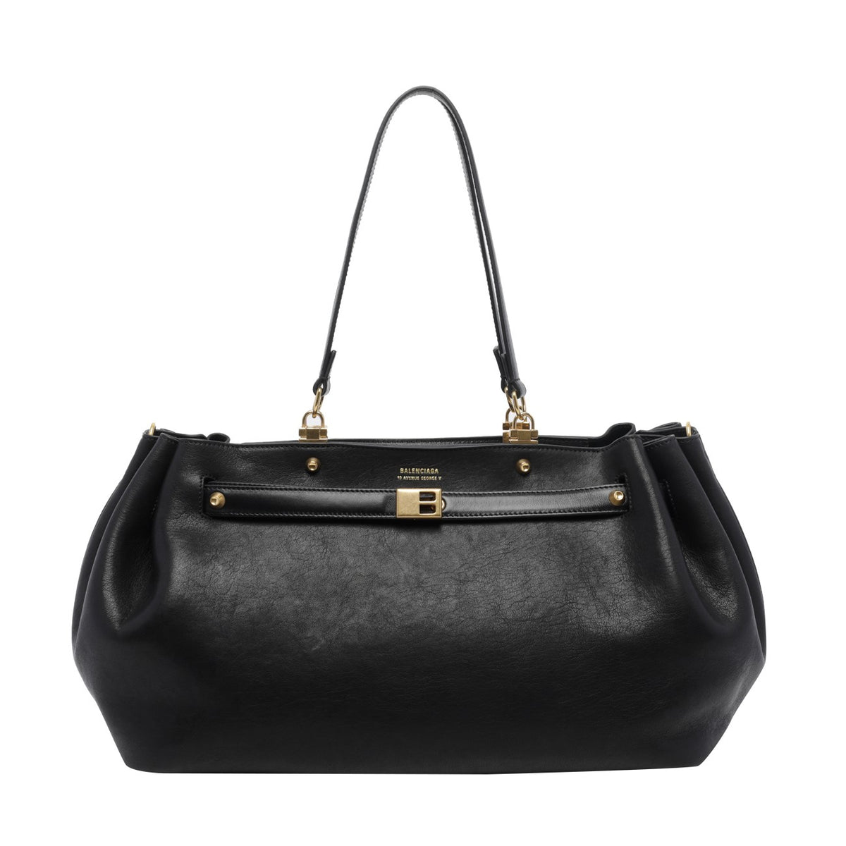 Balenciaga Women Medium Fan Carryall Tote Bag