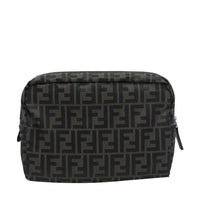 Fendi Fendi Men Medium Ff Logo Beauty Case