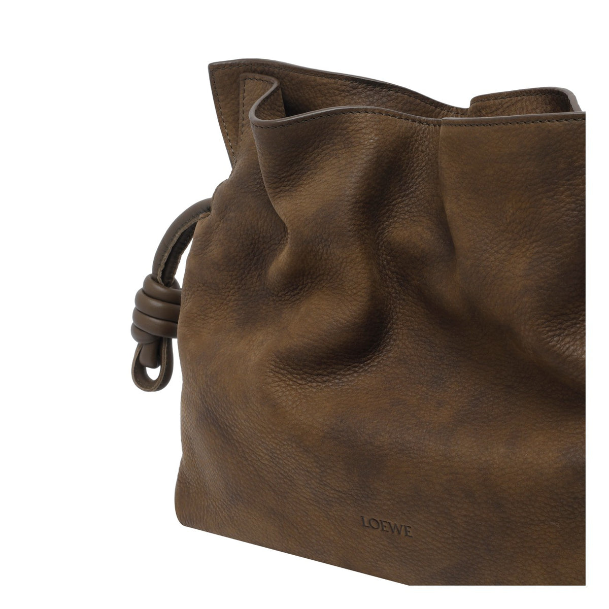 Loewe Loewe Women Medium Flamenco Nabuk Clutch