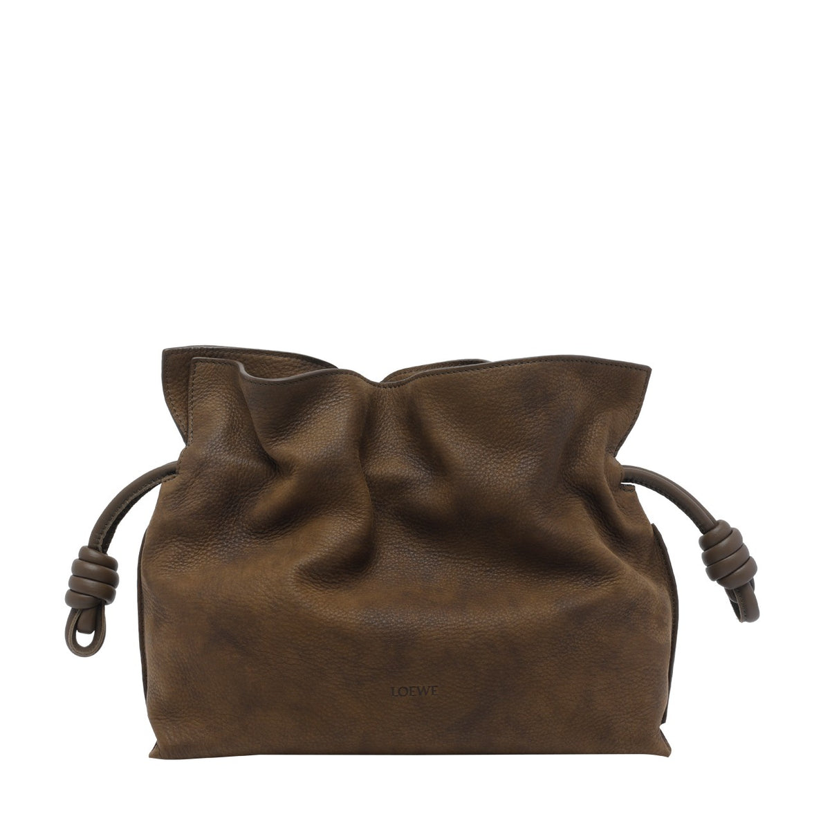 Loewe Loewe Women Medium Flamenco Nabuk Clutch
