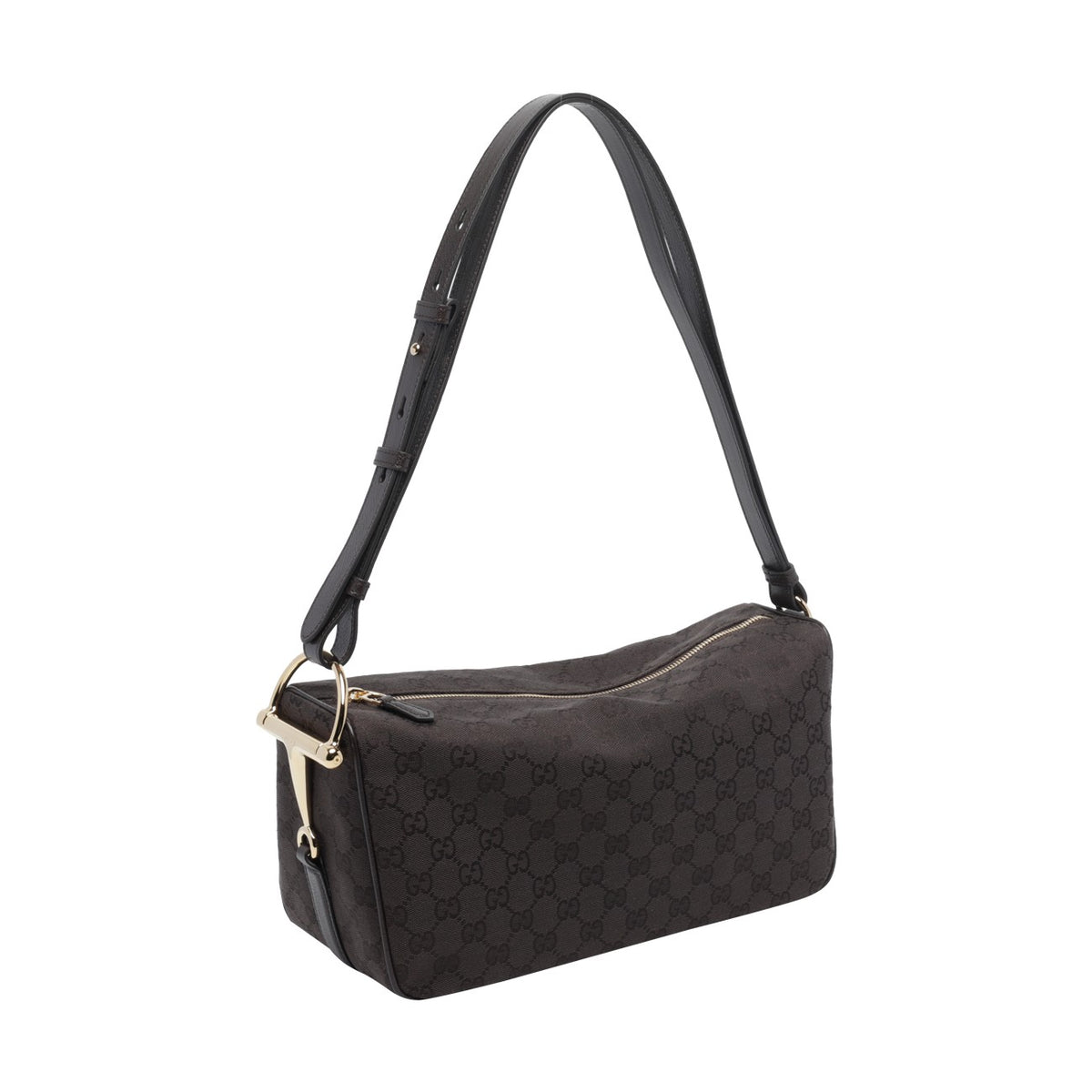 Gucci Women Medium Gucci Half Horsebit Shoulder Bag