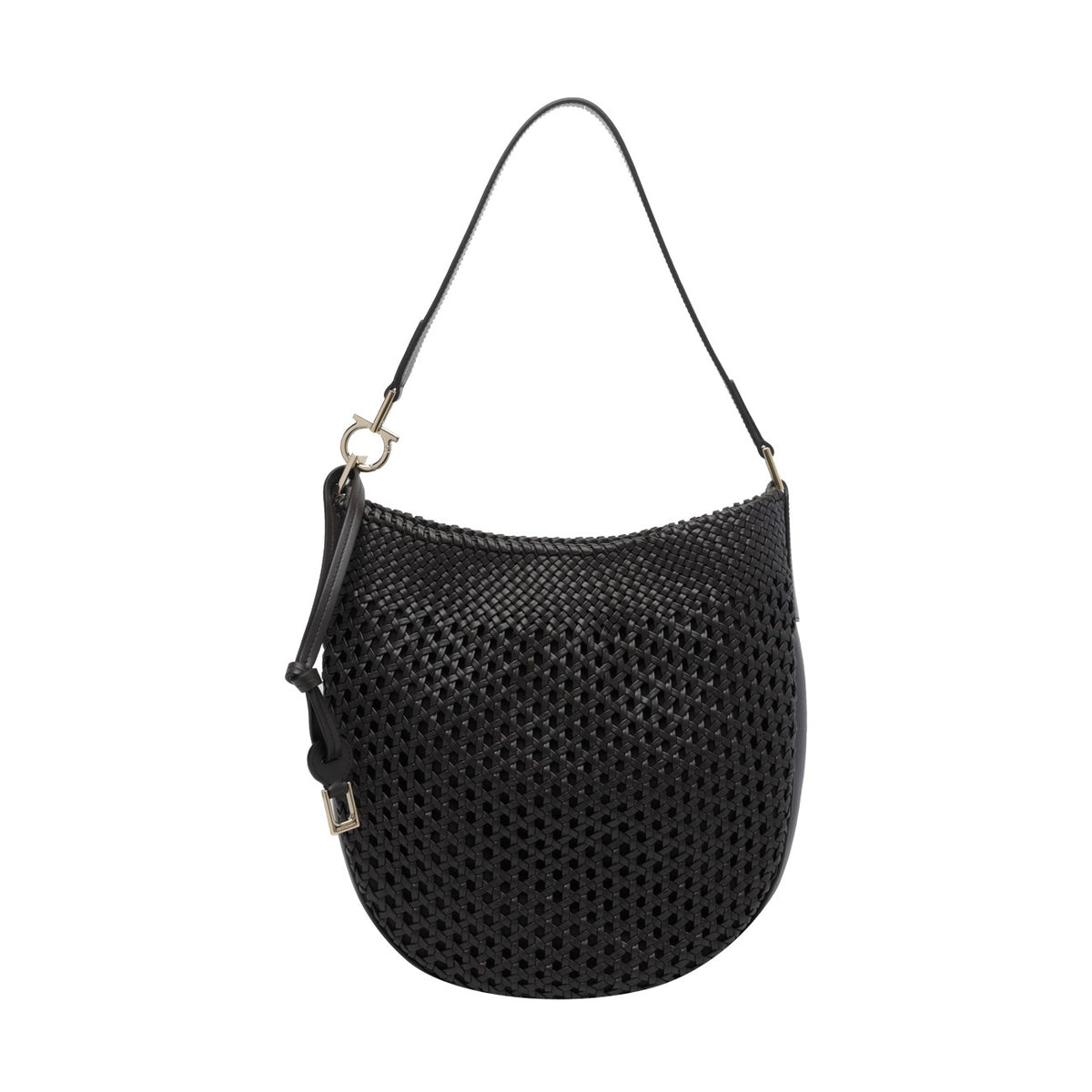 Ferragamo Women Medium Hobo Bag With Gancio Logo