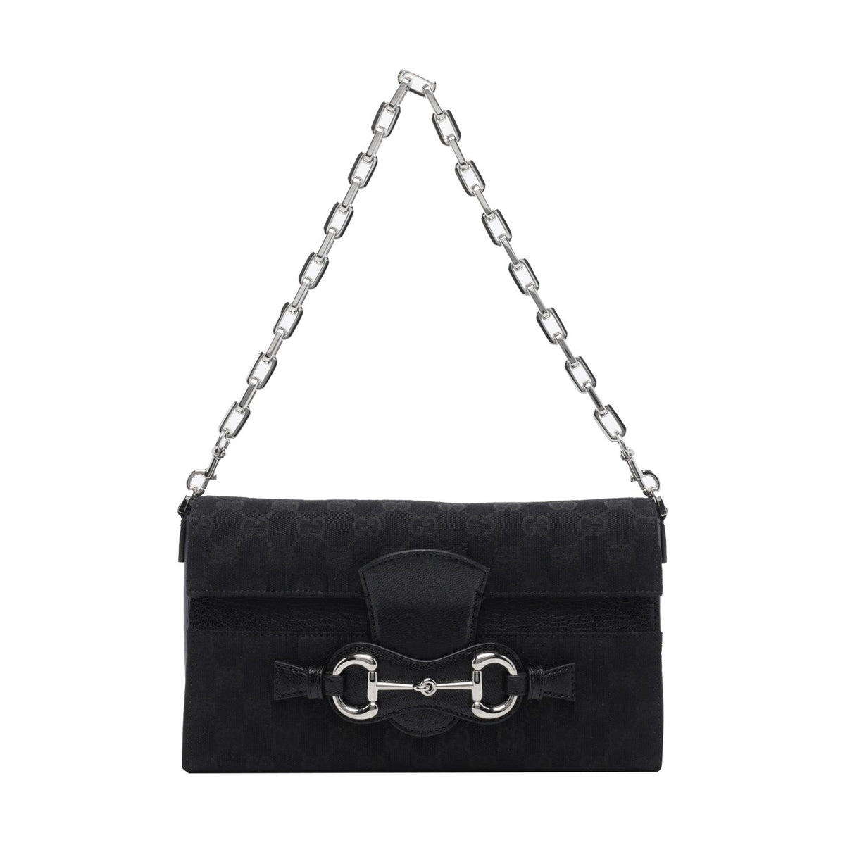 Gucci Women Medium Horsebit Ristretto Shoulder Bag