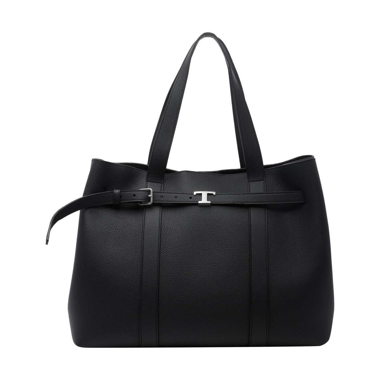 Tod's Tod's Men Medium Leather Hobo Bag With T Timeless Logo