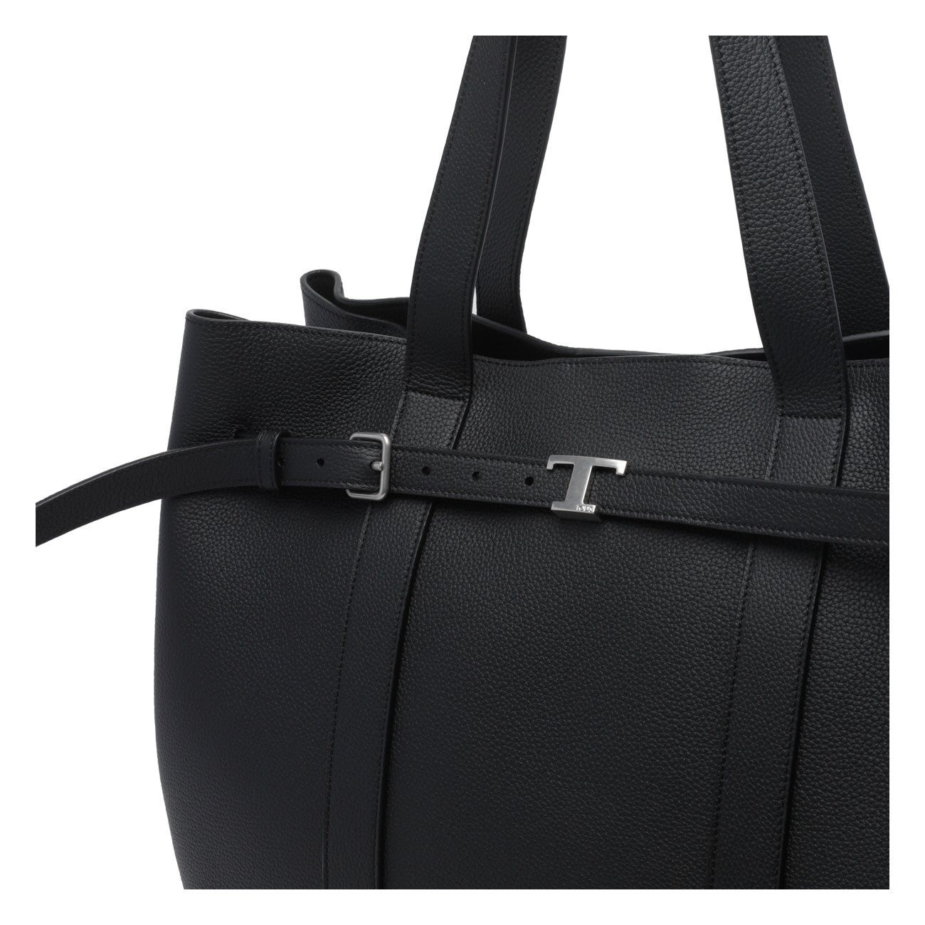 Tod's Tod's Men Medium Leather Hobo Bag With T Timeless Logo